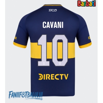 Boca Juniors Edinson Cavani #10 Tricou Fotbal Replică 2025-26 Barbati Acasa